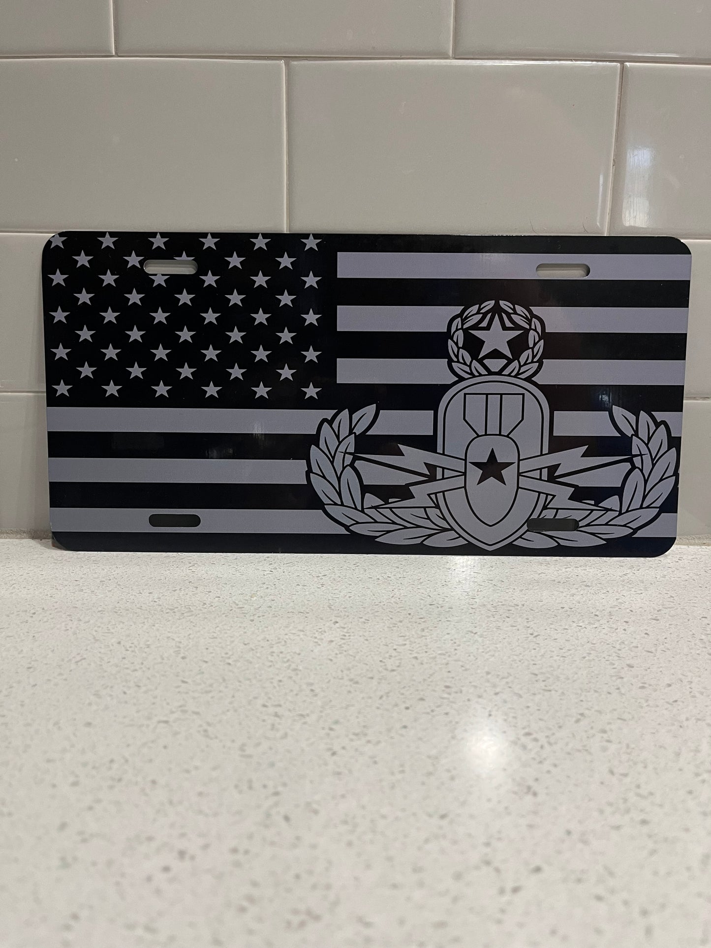 Master Crab License Plate