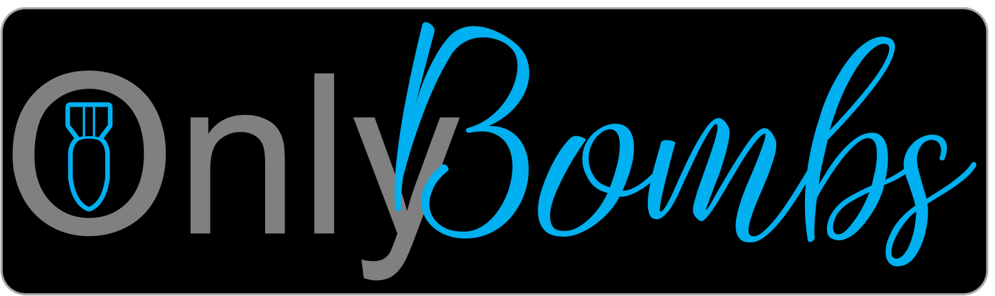Only Bombs Sticker