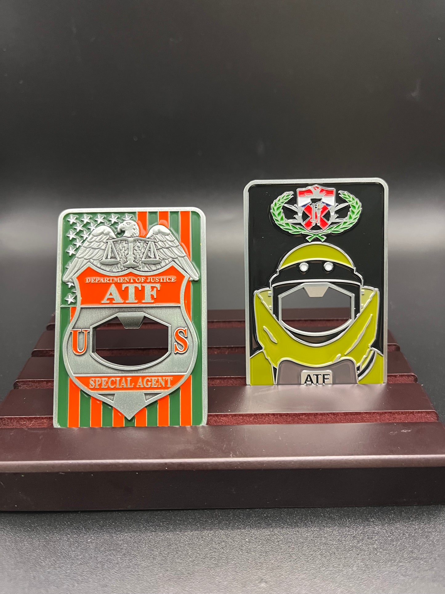 ATF Tech Coin Bottle Opener