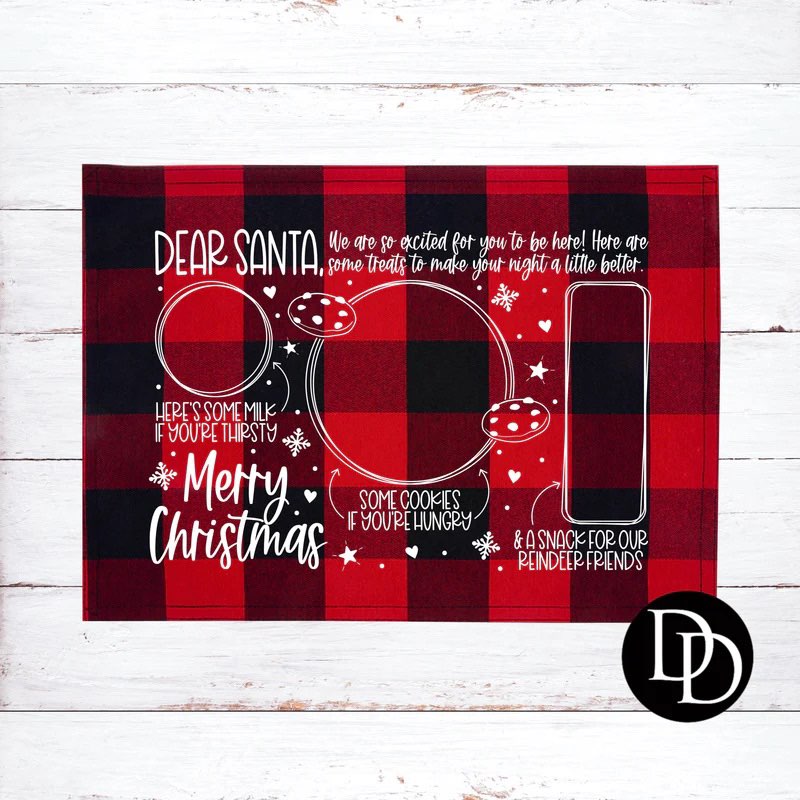 Dear Santa Place Mat