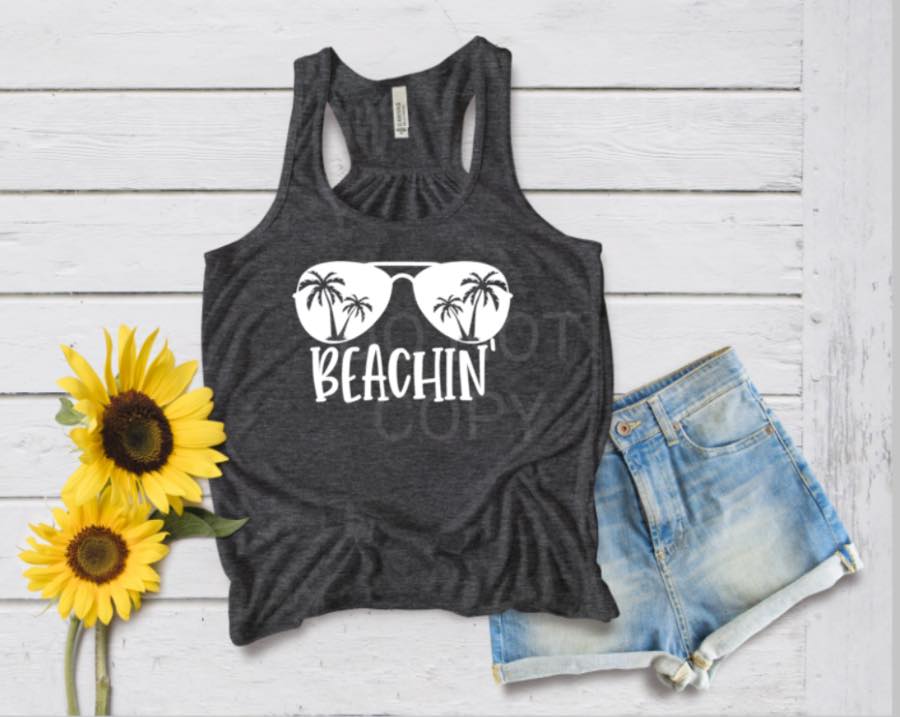 Beachin Racerback Tank