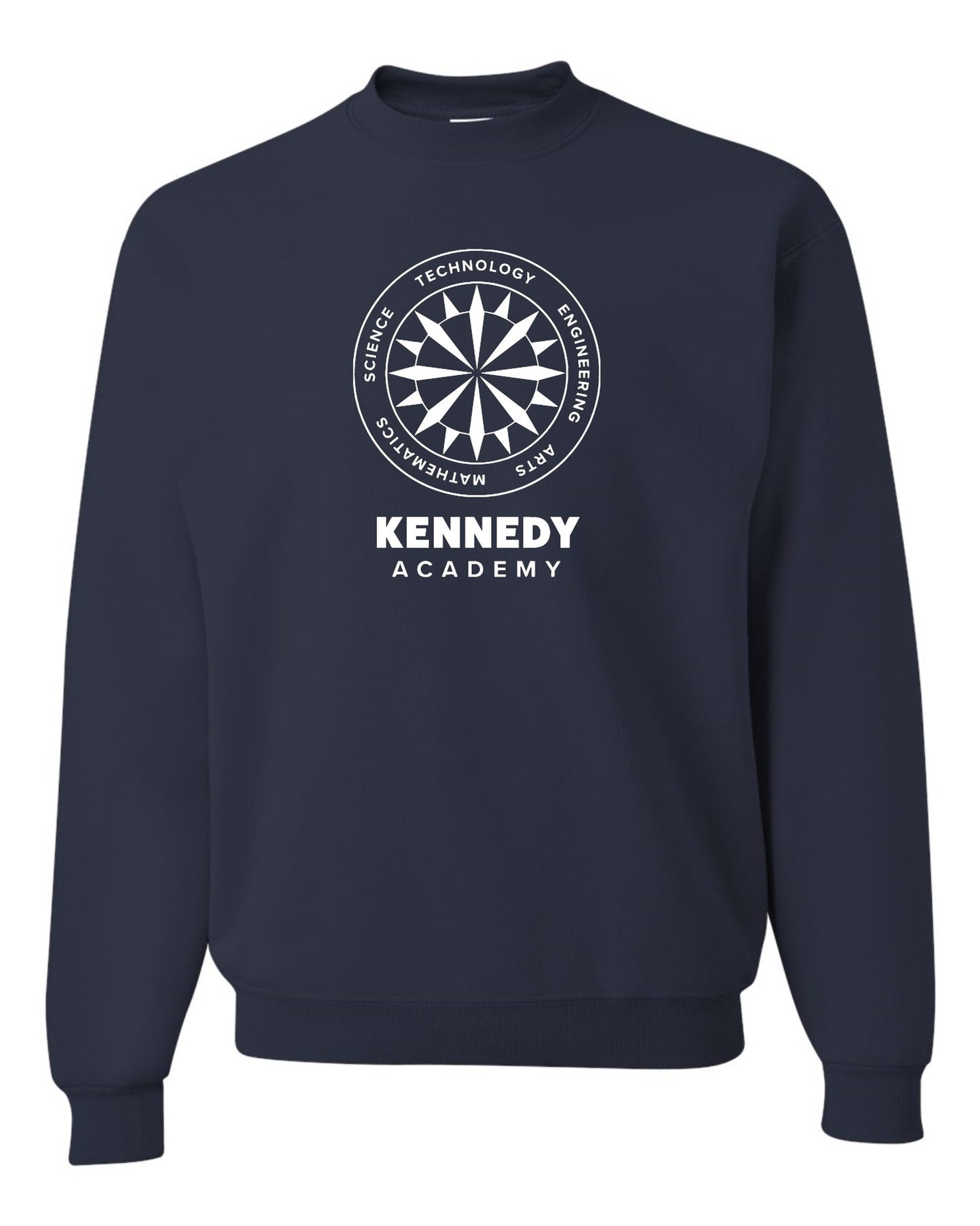 Kennedy Unisex Youth/Adult Sweatshirt White Logo