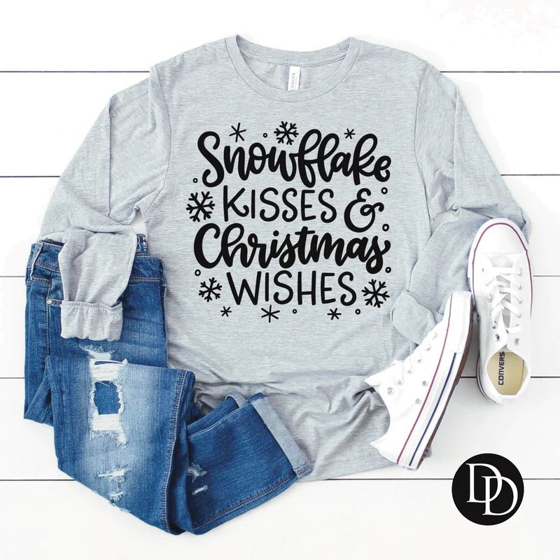 Snowflake Kisses Christmas Wishes