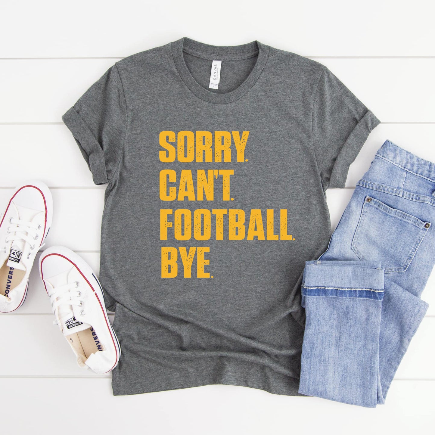 Sorry. Can't. Football.