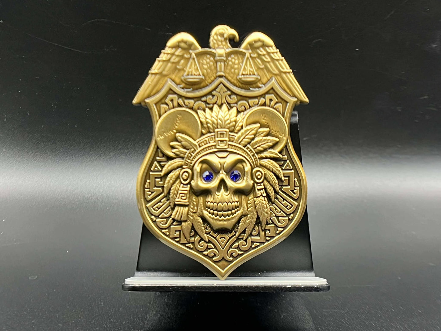 ATF Badge Coin with Rhinestones