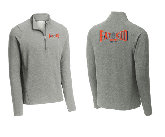 Fat Kid Quarter Zip Men's and Women's