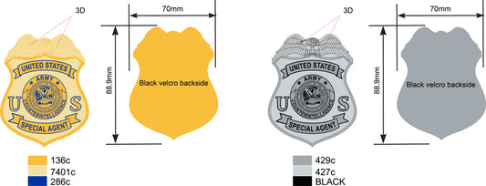 US Army Special Agent Embroidered Patch