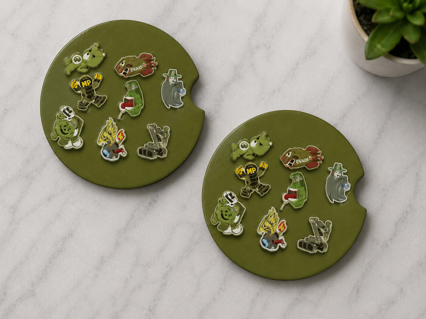 Car Coasters - Neoprene