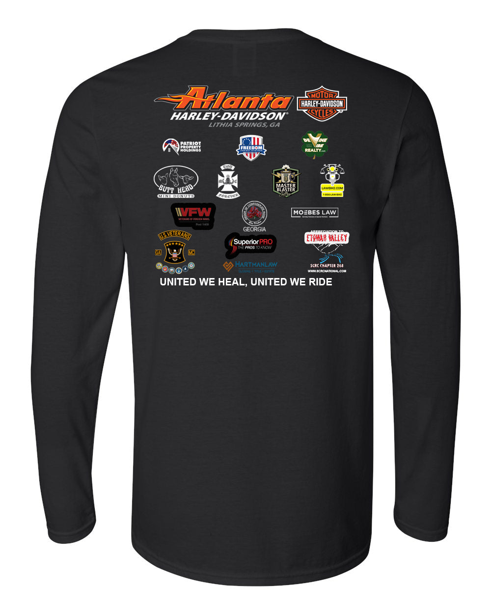 Memorial Ride Red/Black Long Sleeve