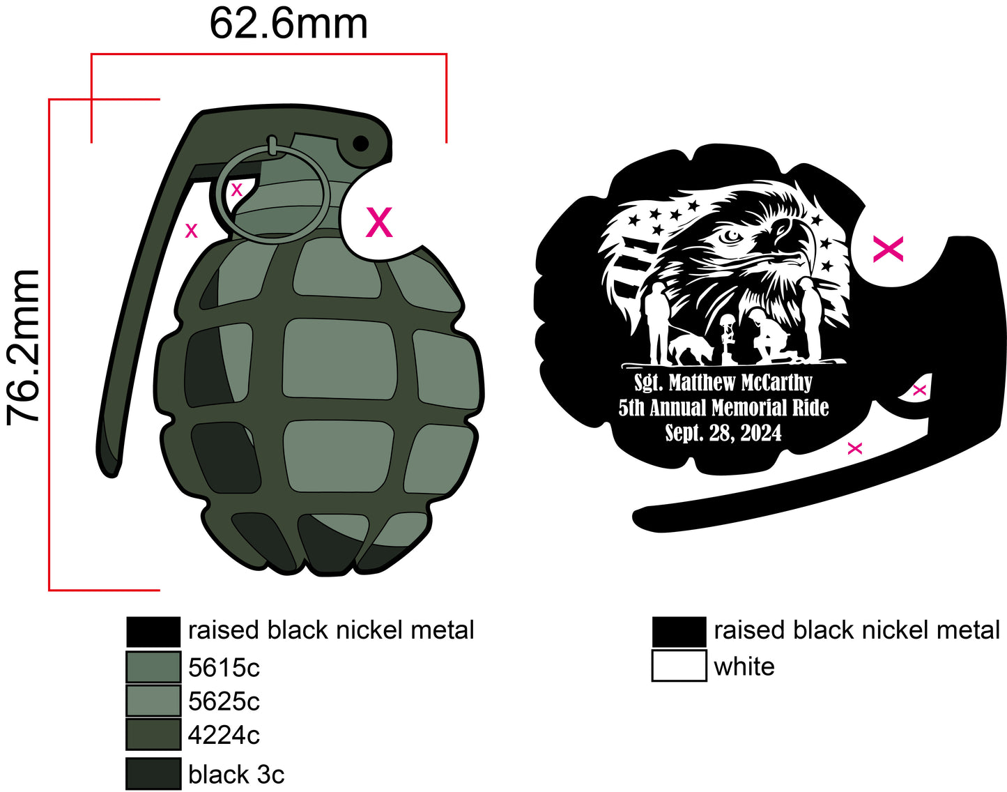 Sgt Matthew McCarthy Bottle Opener Challenge Coin