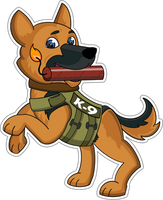 K9 Sticker