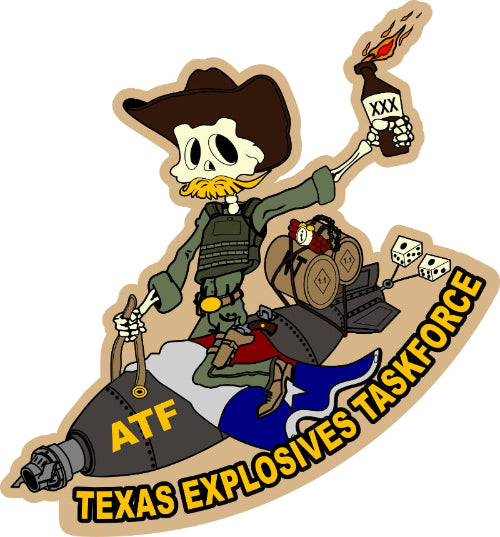 Texas Explosives Taskforce Patch - Preorder
