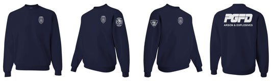 Arson & Explosives Crew Neck Sweatshirt