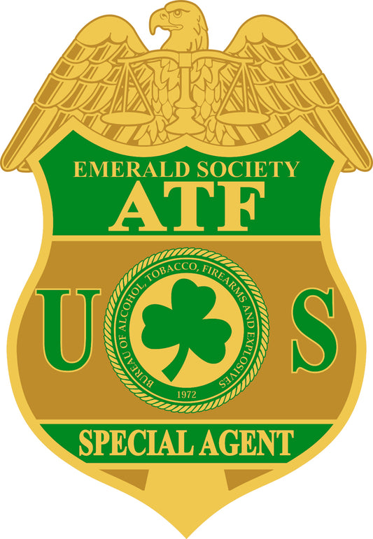Emerald Society Full Size Badge