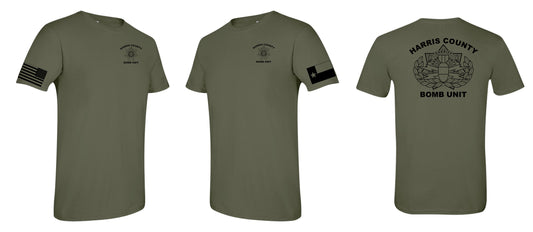 Harris County Bomb Unit Short Sleeve Cotton Shirt