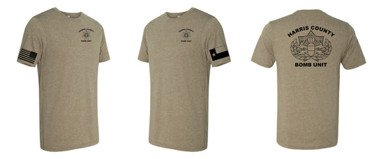 Harris County Bomb Unit Short Sleeve Poly/Cotton Shirt
