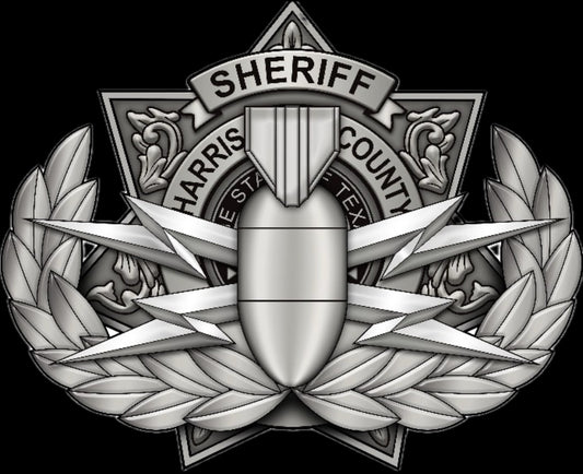 Harris County Bomb Unit Sticker