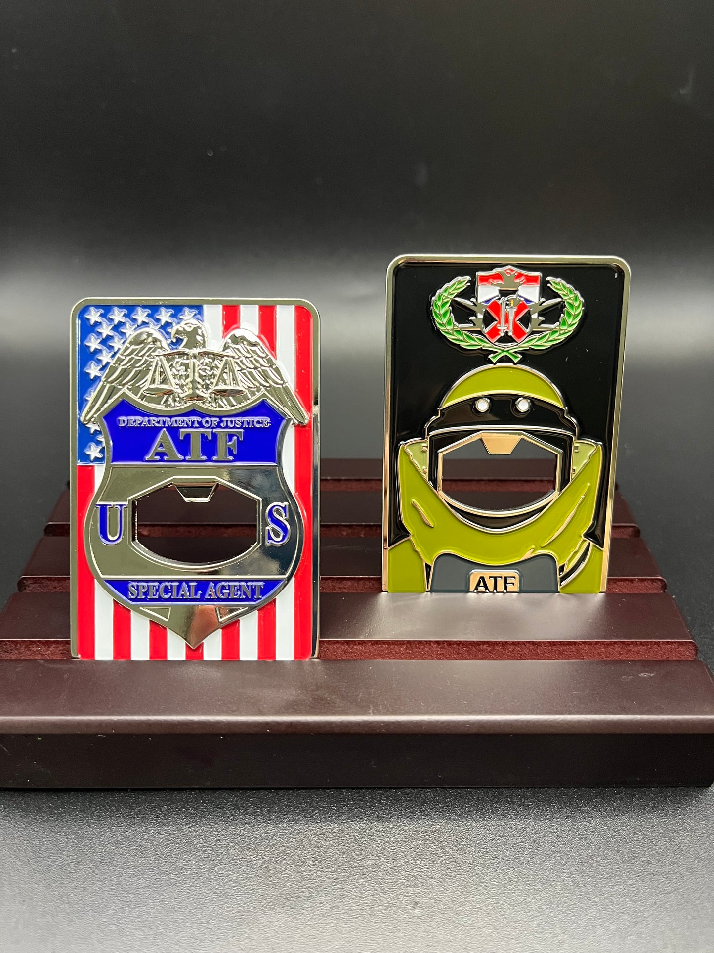 ATF Tech Coin Bottle Opener