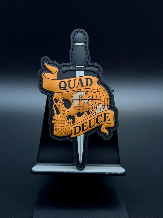 Quad Deuce PVC Patch