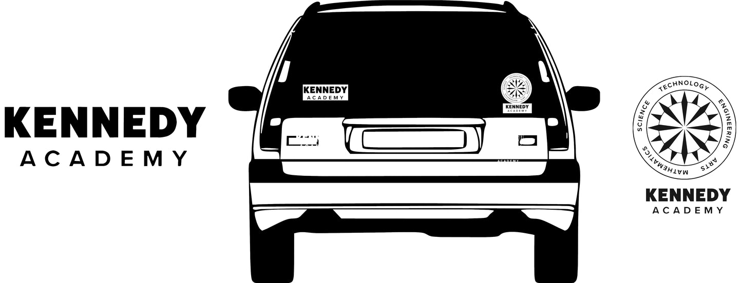 Kennedy Academy Car Decal