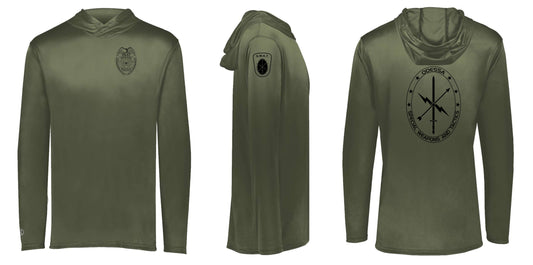 ODP Hooded Sunshirt - OD Green
