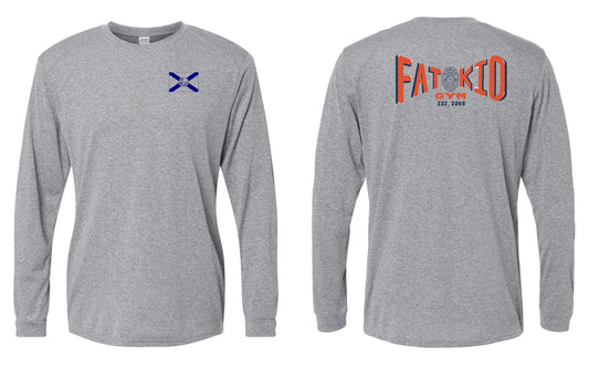 Fat Kid Long Sleeve Performance Tee