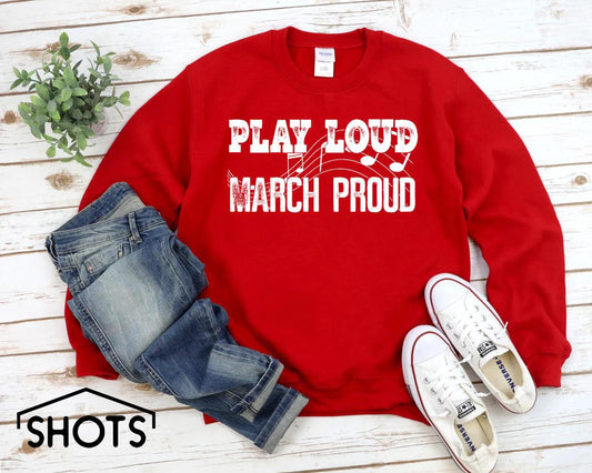 Play Loud March Proud