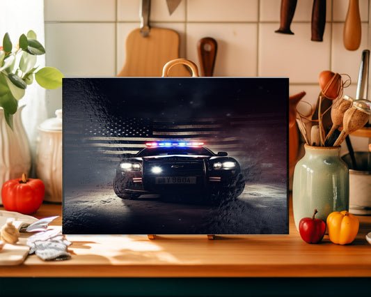 Police Cutting Board