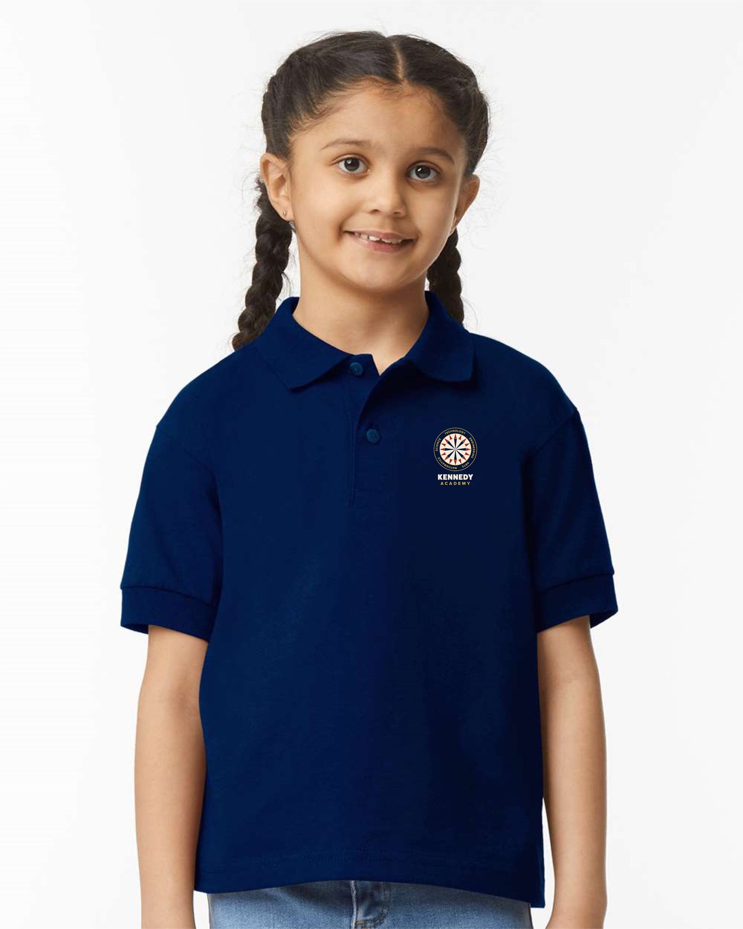 Kennedy Youth/Adult Embroidered Dry Blend Polo