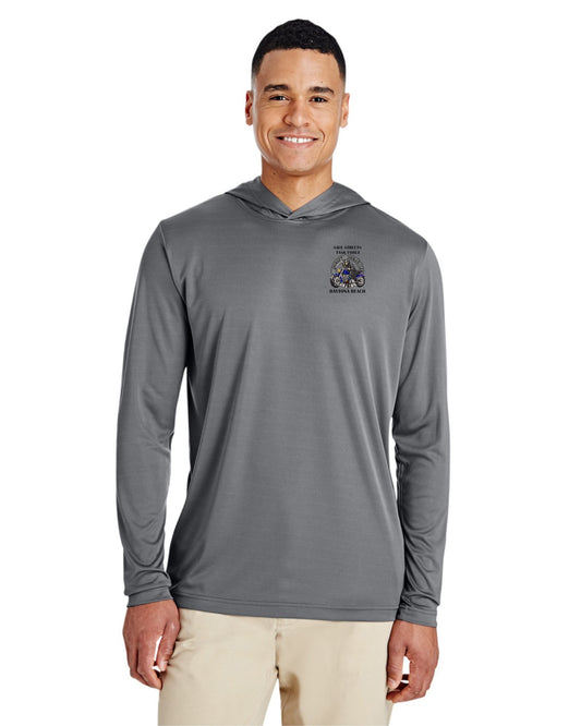 Safe Streets Long Sleeve Hooded Sunshirt