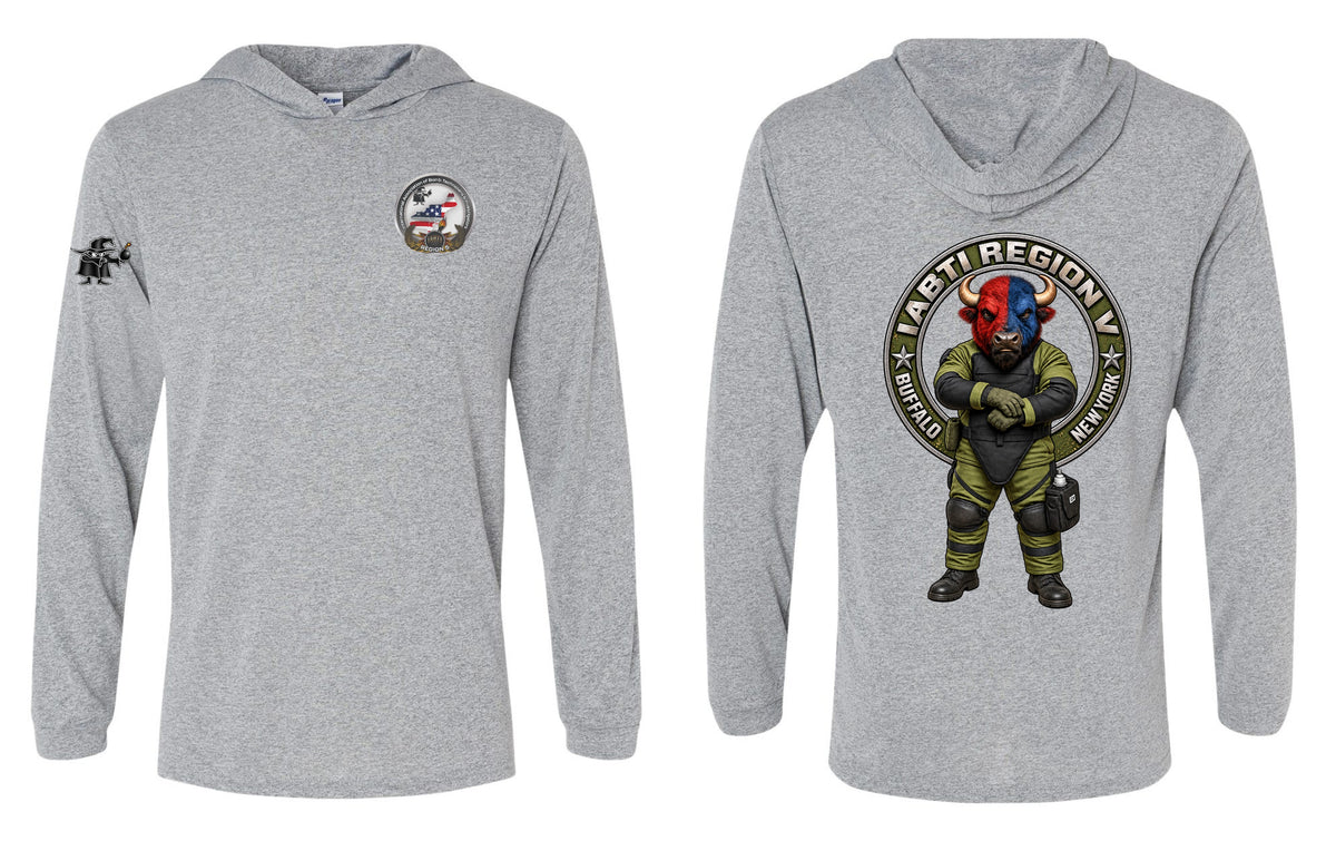 Region 5  Long Sleeve Hooded Performance Sun Shirt