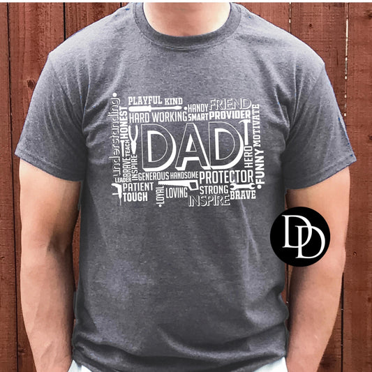 Dad Word Art