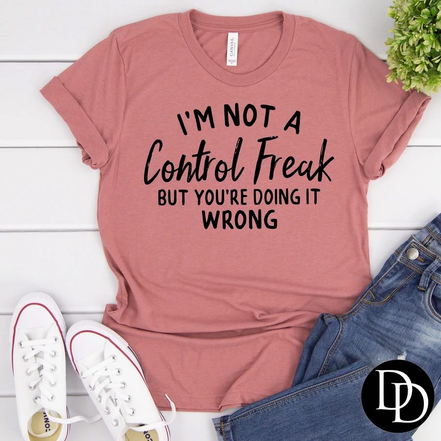 I'm not a Control Freak