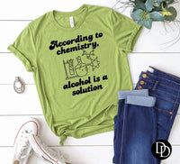 According to Chemistry
