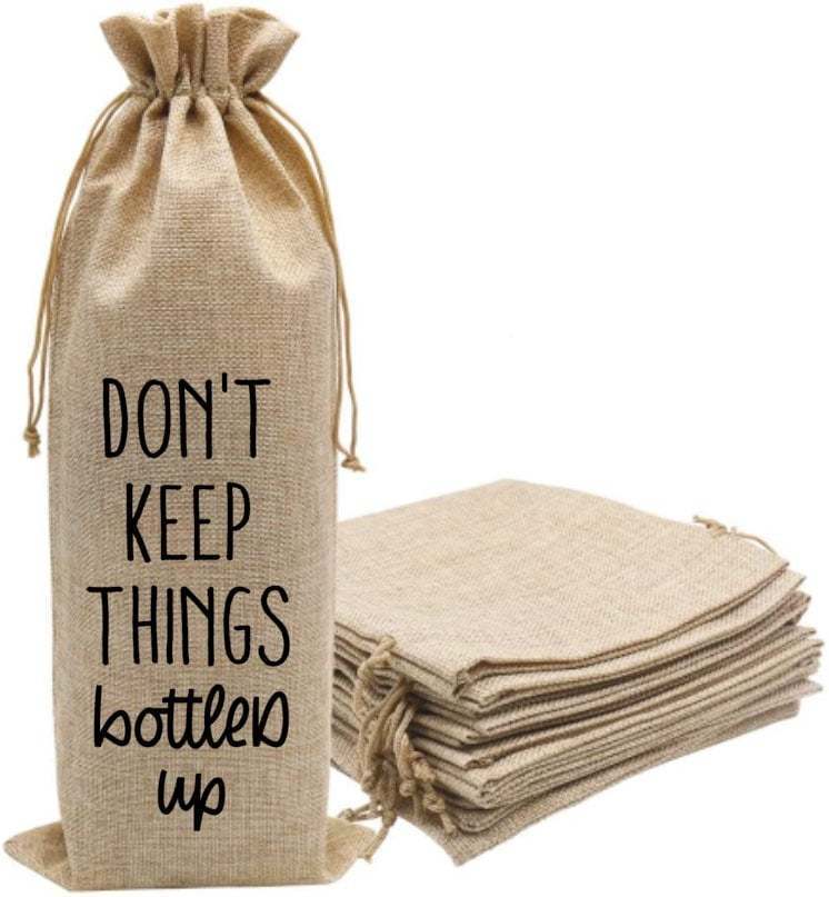 Don't Keep Things Bottled Up