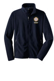 Kennedy Unisex, Ladies, Youth Fleece Zip UP - Embroidered Full Color Left Chest Design