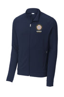 Kennedy Unisex, Ladies, Youth Performance Zip UP - Embroidered Full Color Left Chest Design