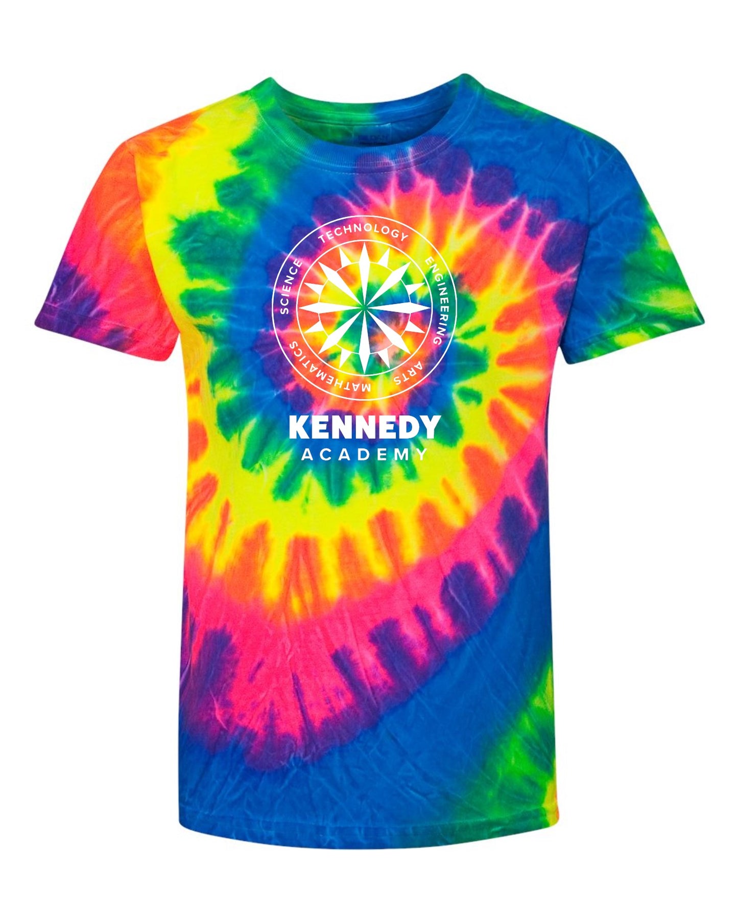 Rainbow Kennedy Youth & Adult Tie Dye
