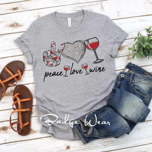 Peace Love Wine