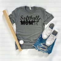 Softball Mom Black Design