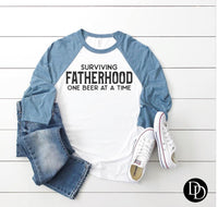 Surviving Fatherhood Baseball Shirt
